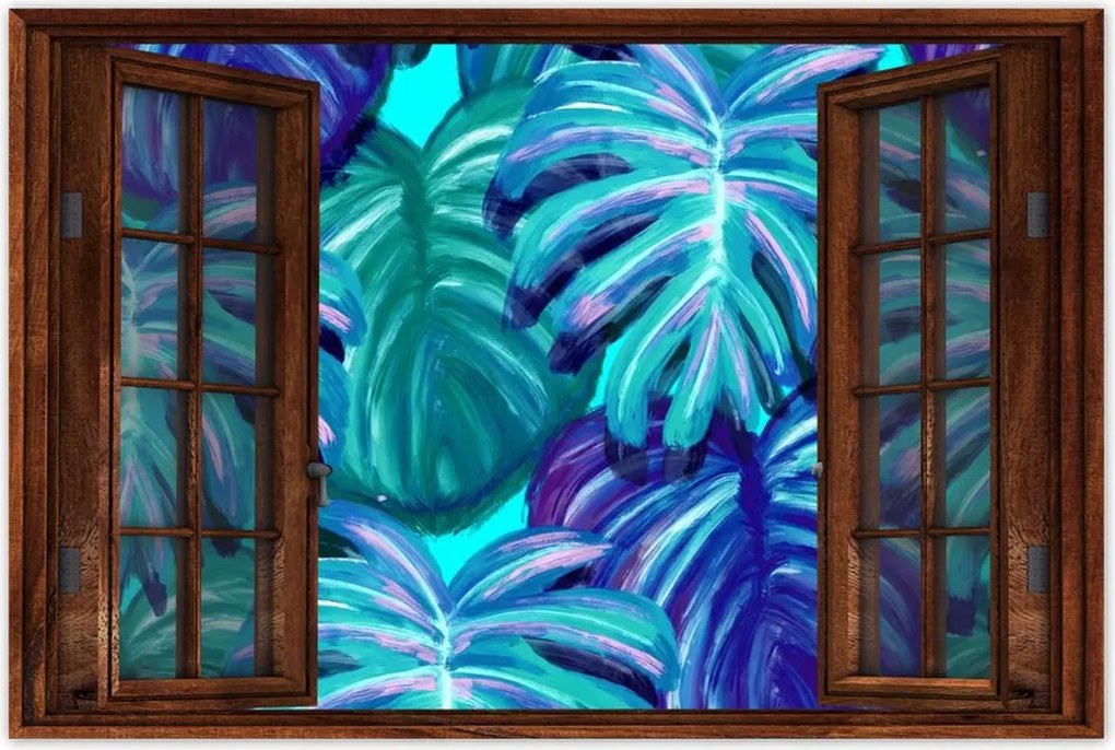 Poszterek 120x80 Monster levelek