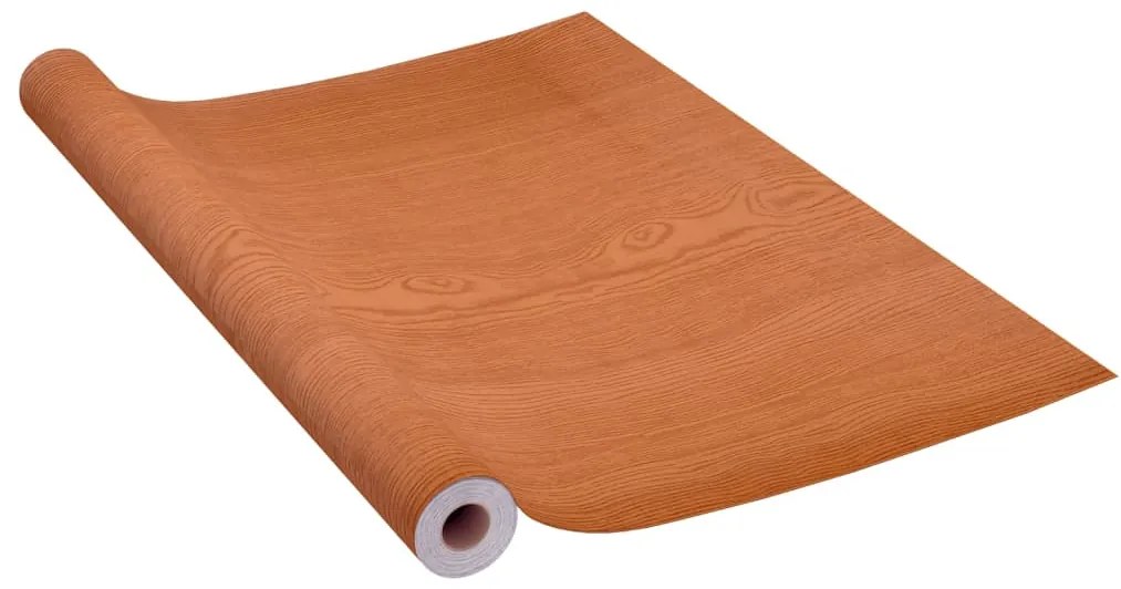világos tölgyszínű öntapadó PVC bútorfólia 500 x 90 cm