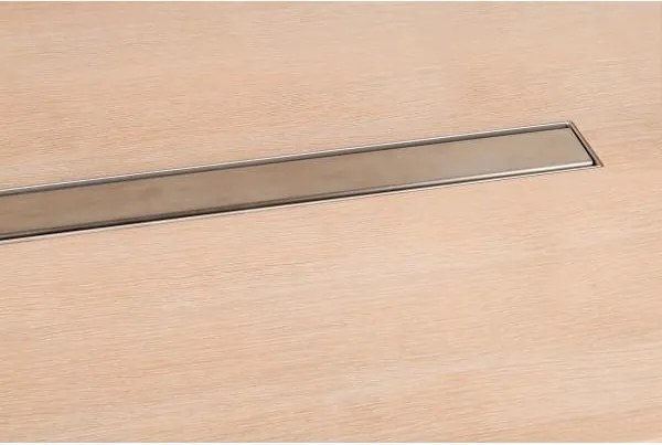 AREZZO design 900 mm-es rozsdamentes acél folyóka Steel ráccsal AR-900