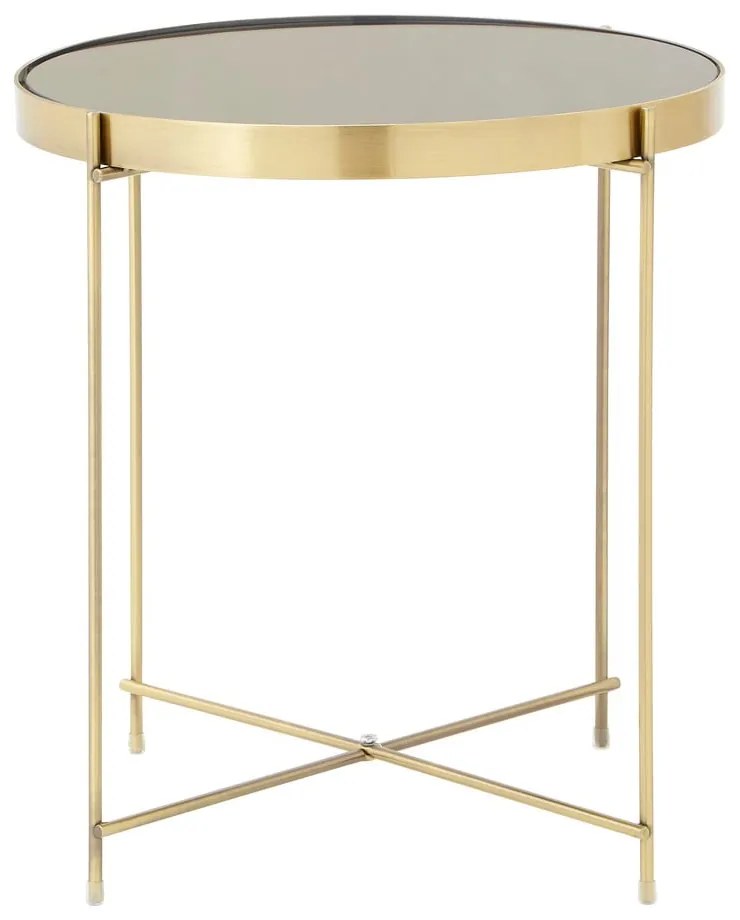 Üveg kerek tárolóasztal ø 43 cm Allure – Premier Housewares