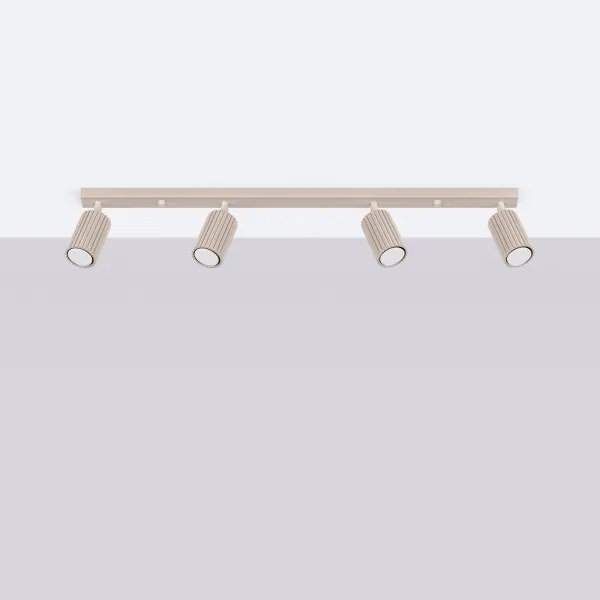 Brilagi - CRESTO LED spotlámpa 4xGU10/10W/230V taupe