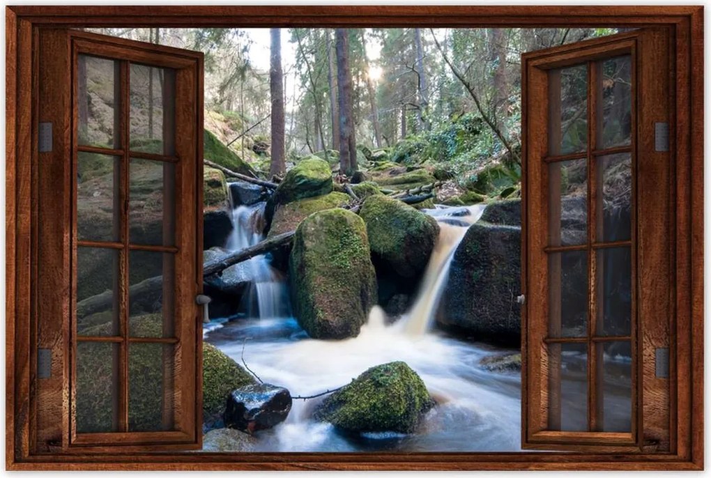 Poszterek 60x40 Hegyi zuhatagok