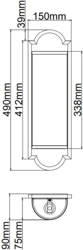 Orlicki Design LIBERO OR84528 Fali lámpa 2x12W/E14