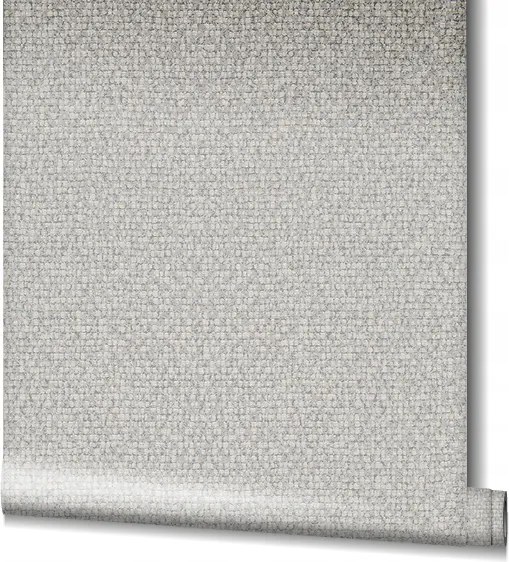 Szürke-bézs vinil tapéta dekoratív mintával