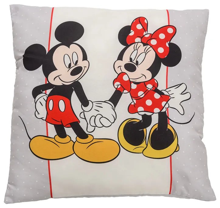 Díszpárna MICKEY MOUSE 40x40 cm - több színben Termék színe: Csíkok