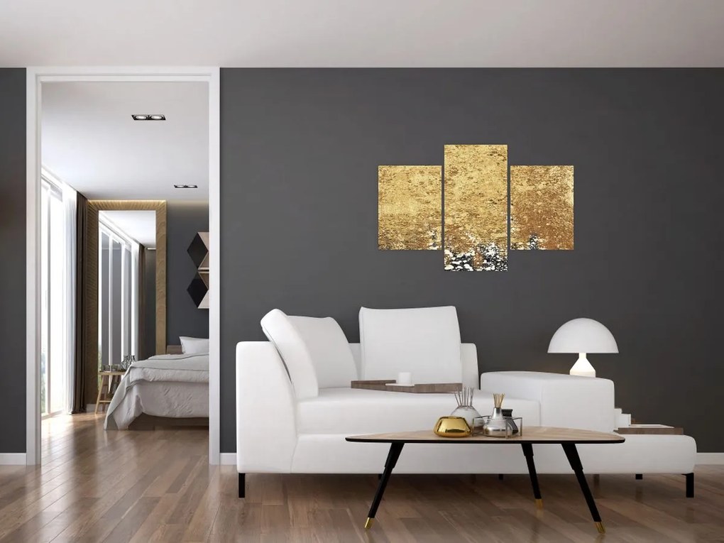 Kép - Arany szerkezet N⁰3 (90x60 cm)