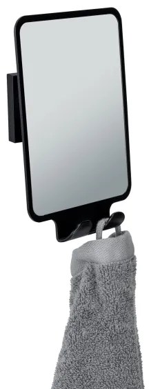 WENKO 71449800 - VACUUM-LOC QUADRO ED tükör 14x19,5 cm fekete
