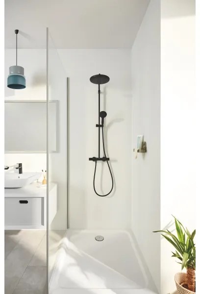 GROHE 266772431 - VITALIO START SYSTEM 250 390 mm zuhanyrendszer fekete