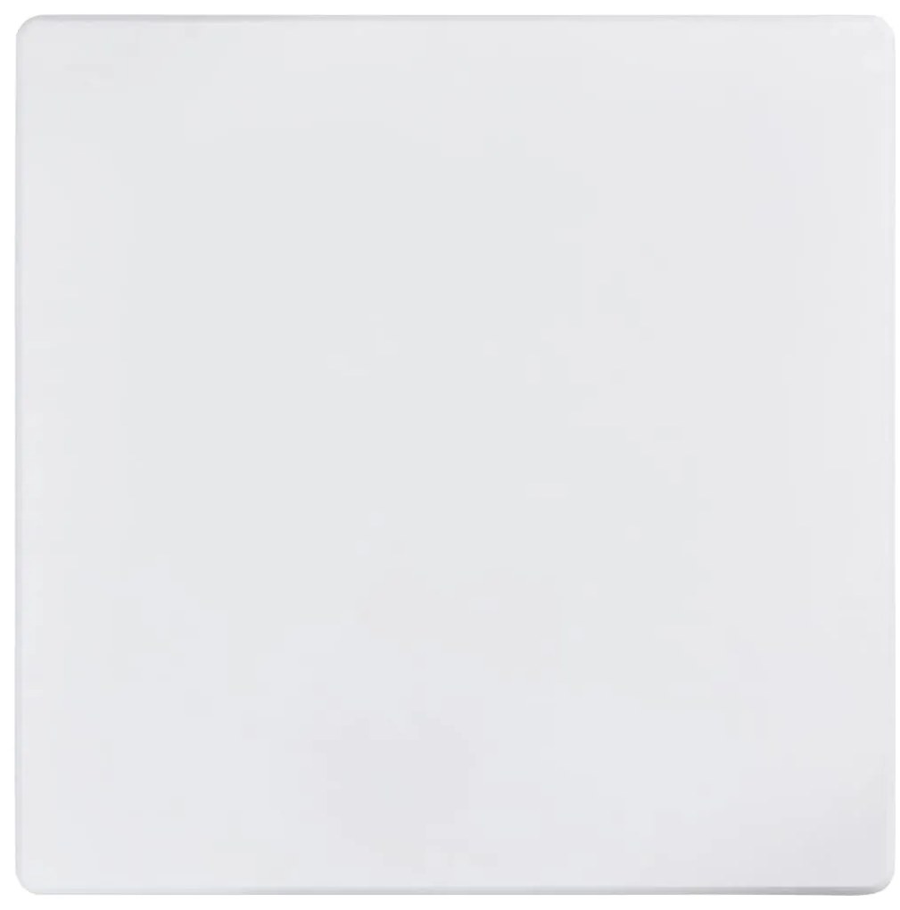 Fehér MDF bárasztal 60 x 60 x 111 cm