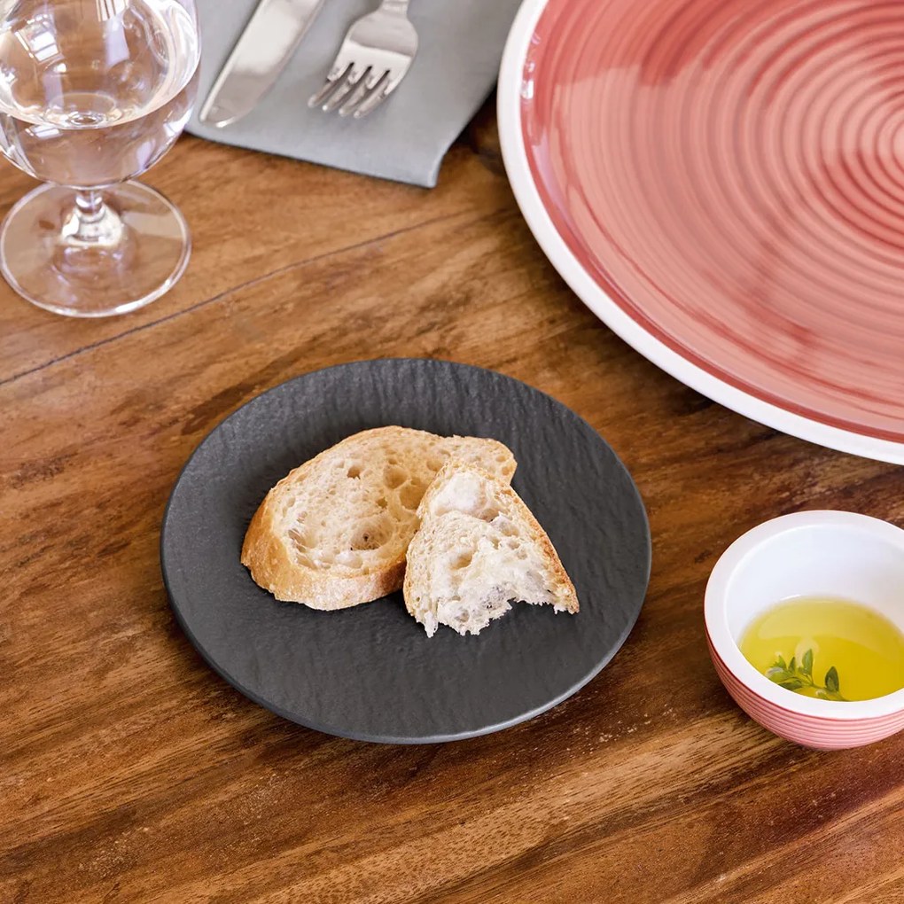 Kenyér vagy vajas tányér, Manufacture Rock kollekció - Villeroy & Boch