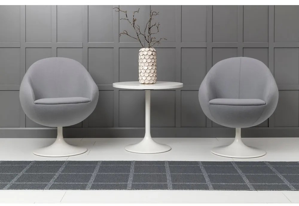 Antracitszürke kültéri-beltéri futószőnyeg 70x150 cm Ada Granit – Pappelina