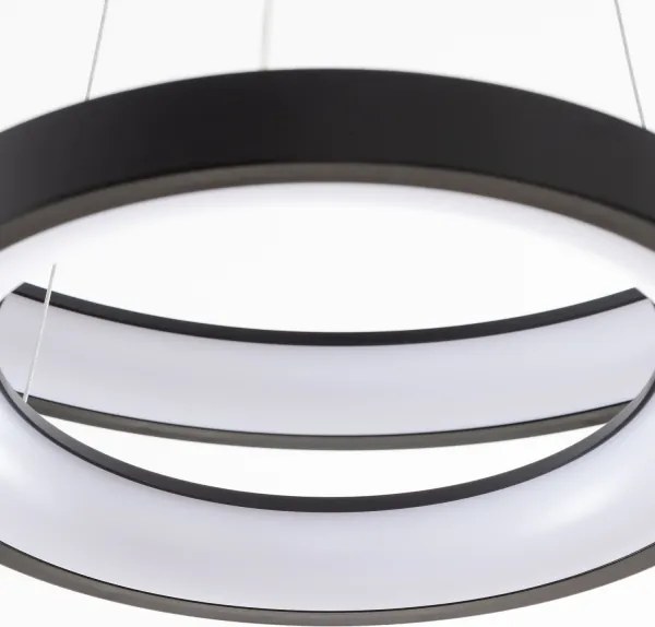 Brilagi - LED dimmelhető kábeles függeszték FALCON SLIM LED/68W/230V átm. 50 cm fekete +DO