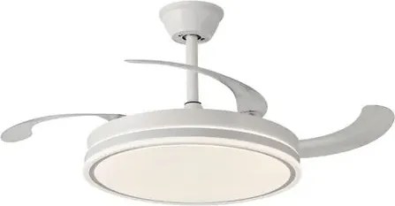 Rabalux fluara ventilátoros beltéri mennyezeti lámpa 60w 4800lm ip20 távirányítóval fehér