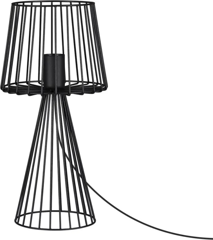 KAJA K-4642 SOUL BLACK Fekete Színű Asztali Lámpa 1xE27 15W IP20