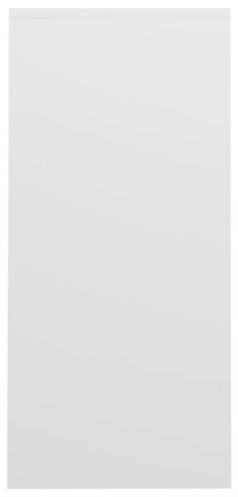 fehér szerelt fa laptopasztal 102,5 x 35 x 75 cm