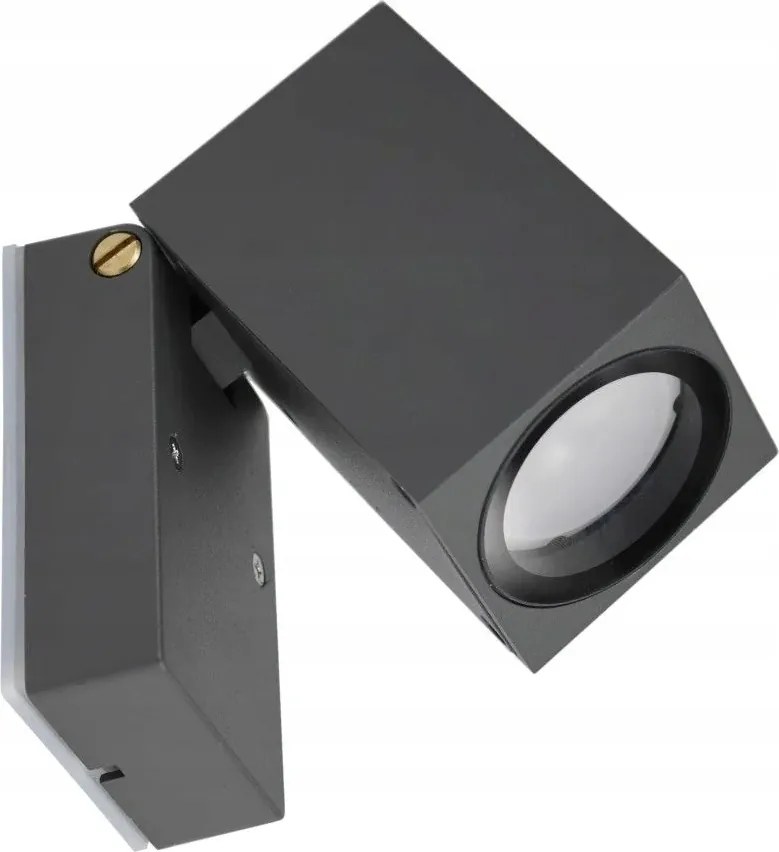 Kültéri kerti fali lámpa állítható sötétszürke IP44 Su-ma