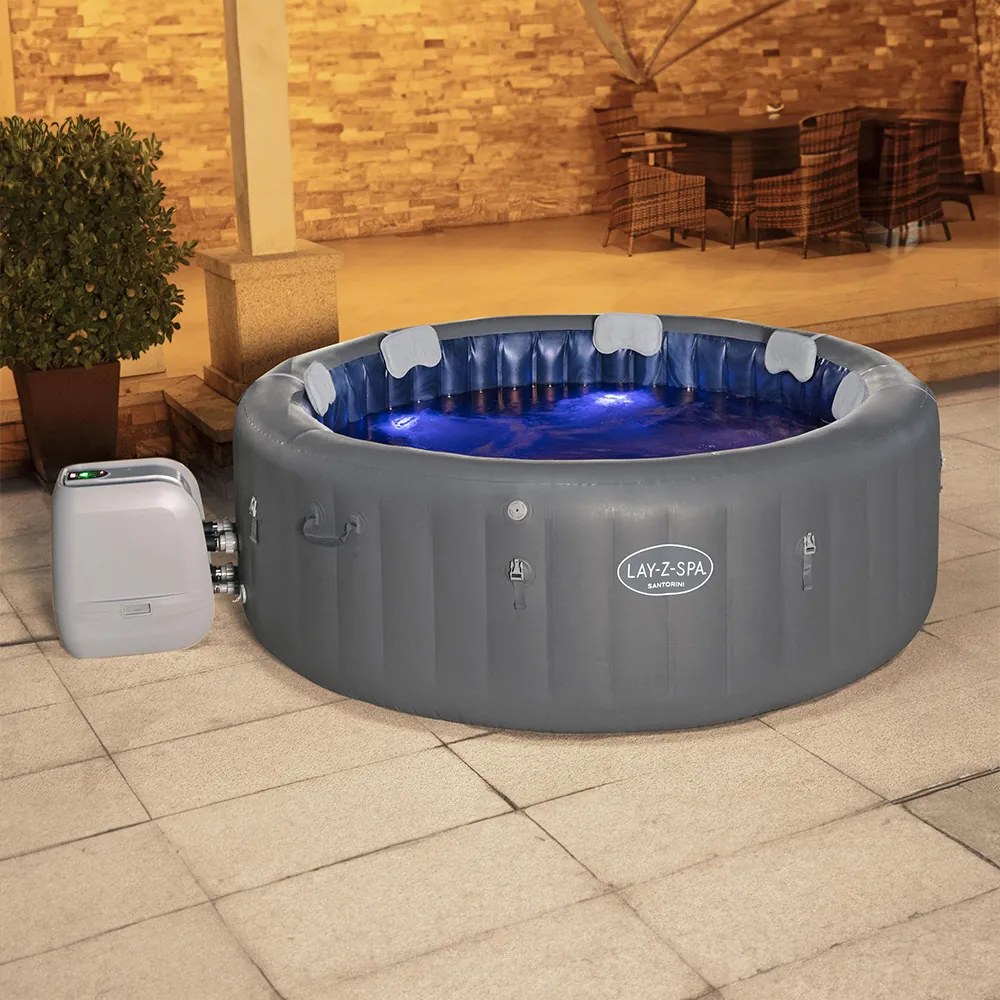 Lay-Z-Spa Santorini Hydrojet EnergySense jakuzzi 216 x 80 cm