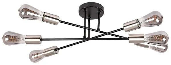 Rabalux 71026 - BRANWEN 6xE27/25W/230V mennyezeti lámpa