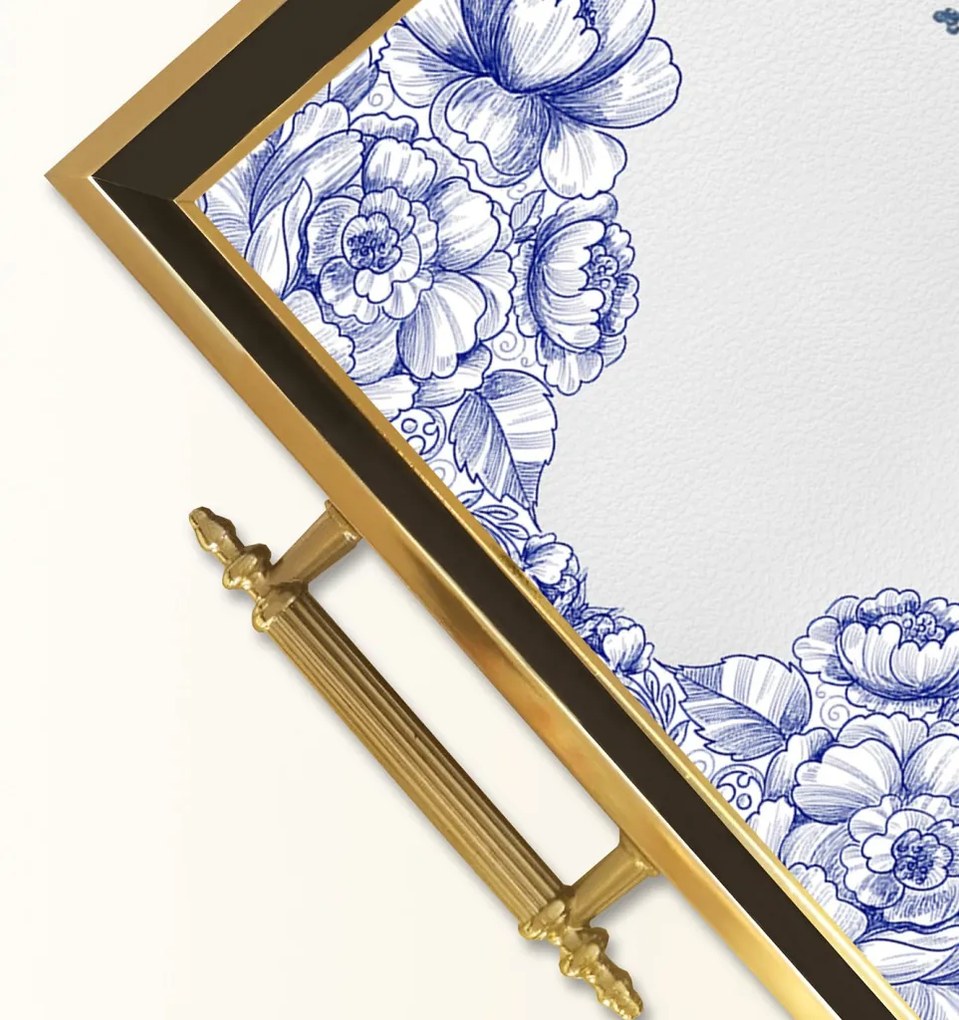 Üveg tálca, 38×24 cm – TPA9908