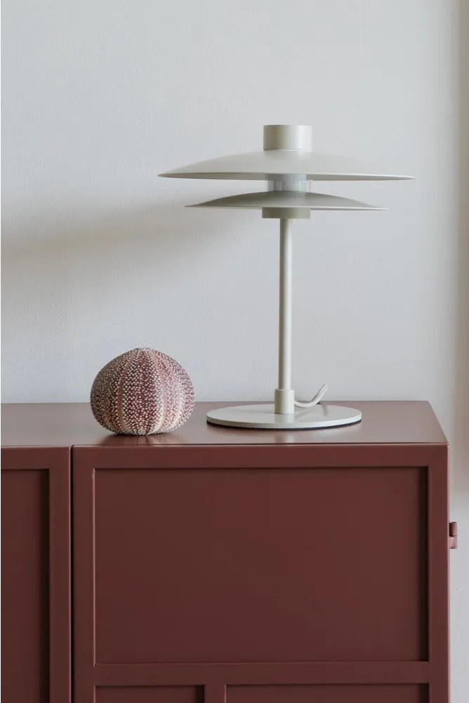 Bézs fém asztali lámpa (magasság 32 cm) Wubbo – White Label