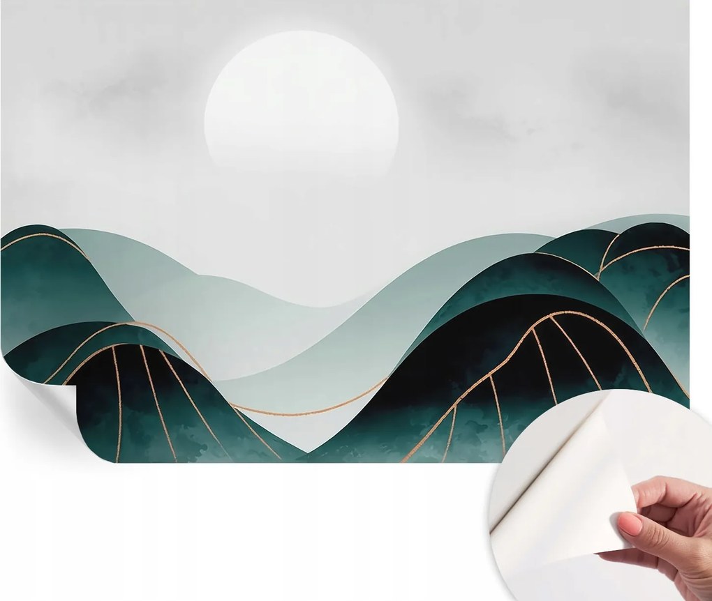 Öntapadós fotótapéta Nappaliba és Hálószobába Látszólagos nyugalom 104x70