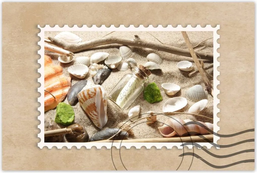 Poszterek 90x60 Tengerparti kompozíció