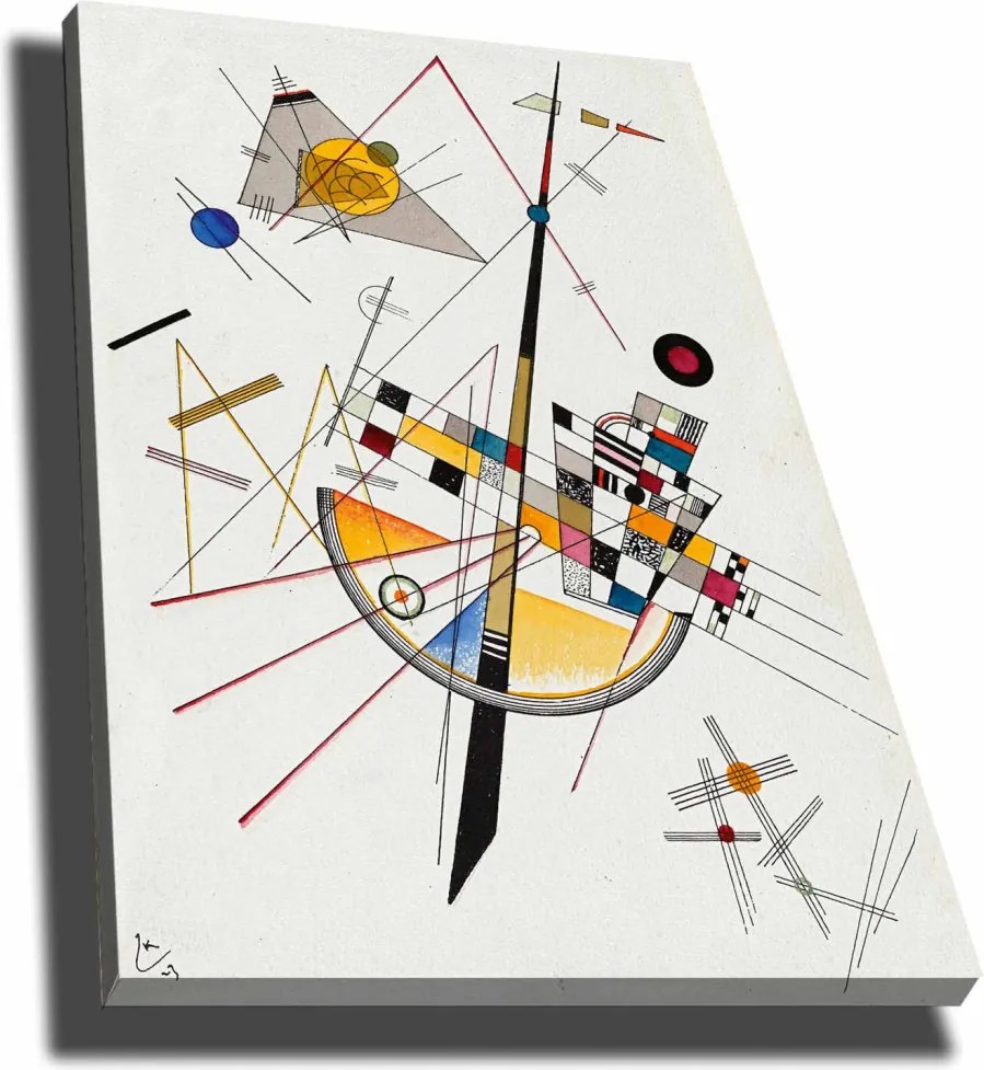 70100KANDINSKY034 Kandinsky vászonkép, 70 x 100 cm