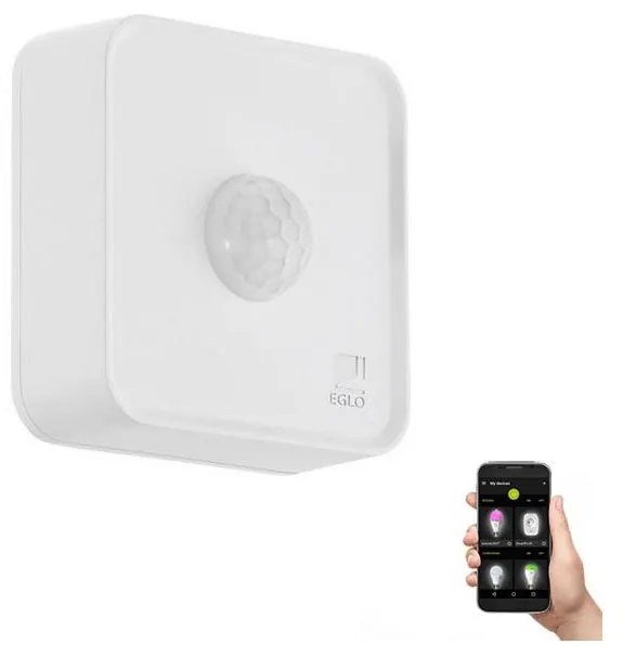 Eglo 33236 - Kültéri mozgásérzékelő CONNECT SENSOR 3xAA 12 m fehér IP44