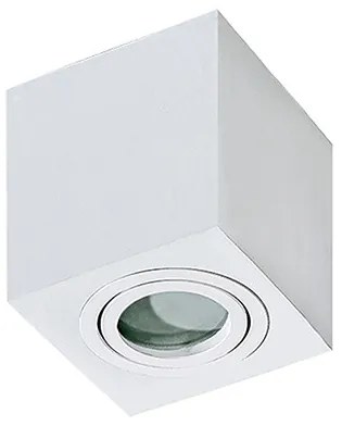AZZARDO 2822 BRANT SQUARE Kocka Mennyezeti Lámpa Fehér GU10 IP44