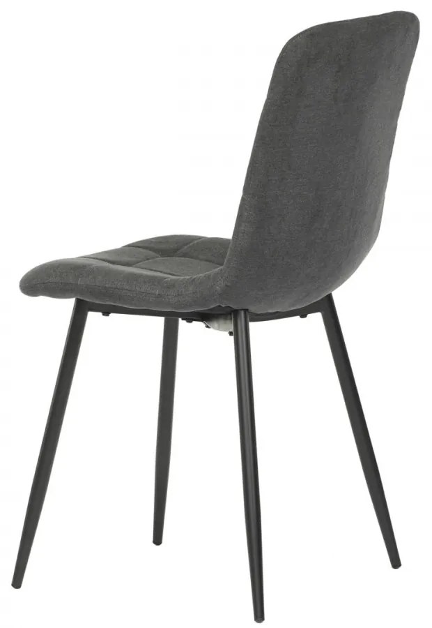 Scaun modern cu tapițerie gri CT-281