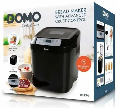 DOMO B3974 otthoni pékség gluténmentes sütéshez