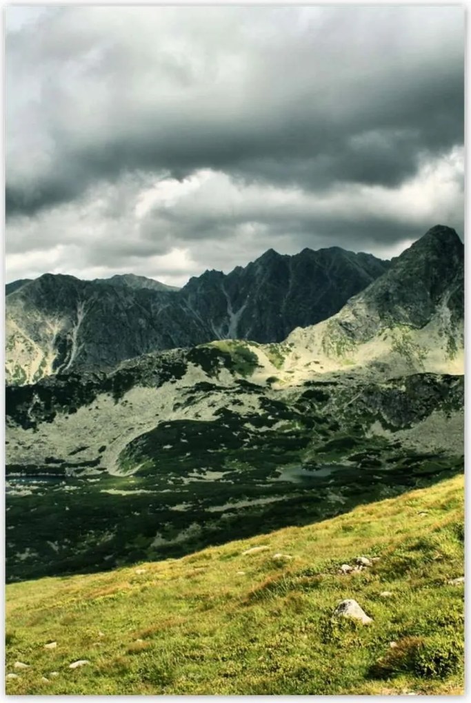 Poszterek 80x120 Tátra Lengyel hegyek Kilátás