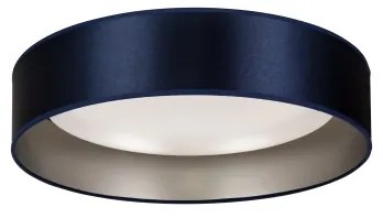Duolla - LED Mennyezeti lámpa ROLLER LED/24W/230V átm. 45 cm kék/ezüst