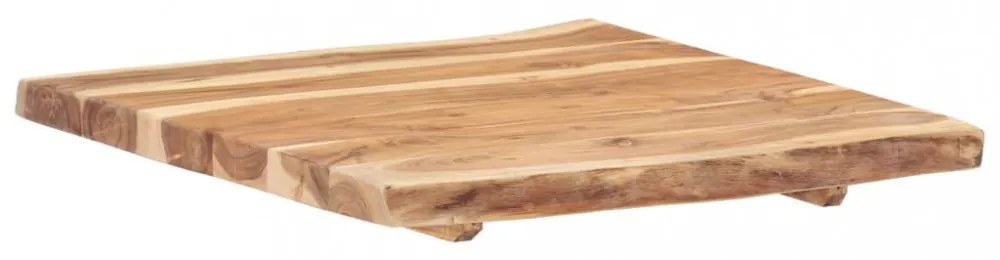 tömör akácfa asztallap 58 x (50-60) x 3,8 cm