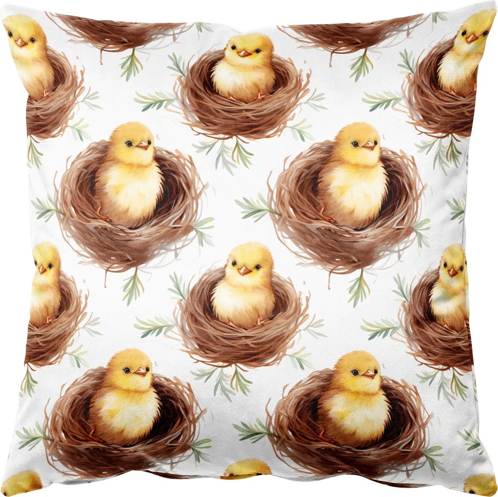 Húsvéti Dekorációs Párnahuzat Velvet Velúr 45x45cm