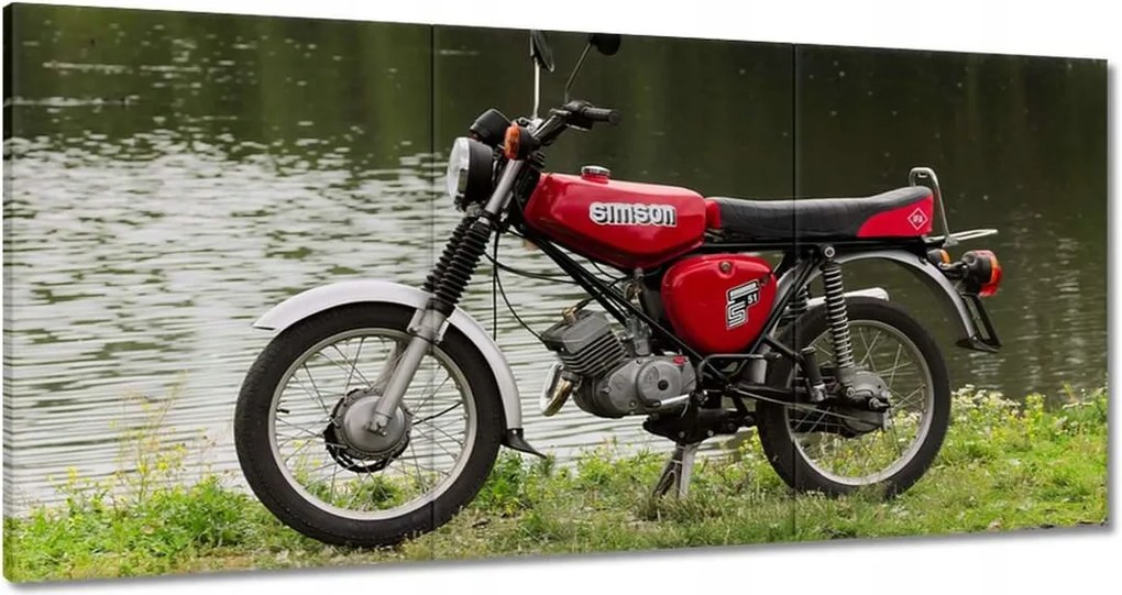 Vászonkép 60x30 Simson S51 Elektronik