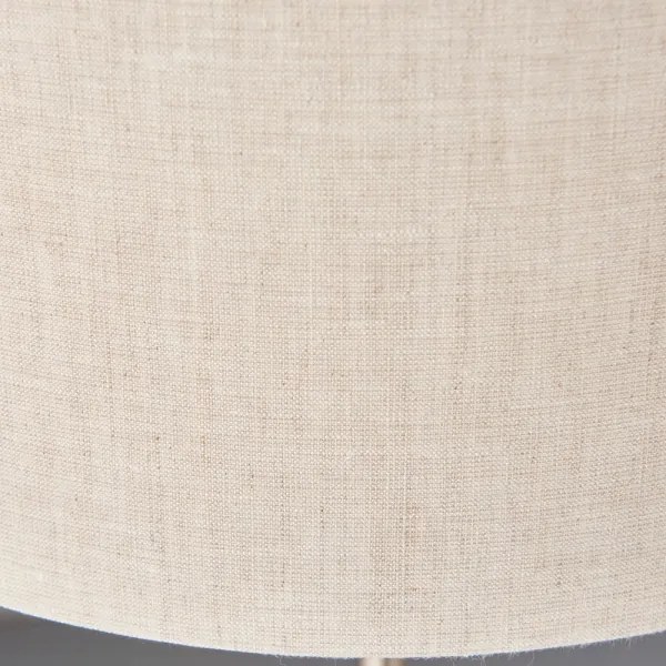 Endon 94369 - Asztali lámpa HIGHCLERE 3xE14/18W/230V bézs/matt króm