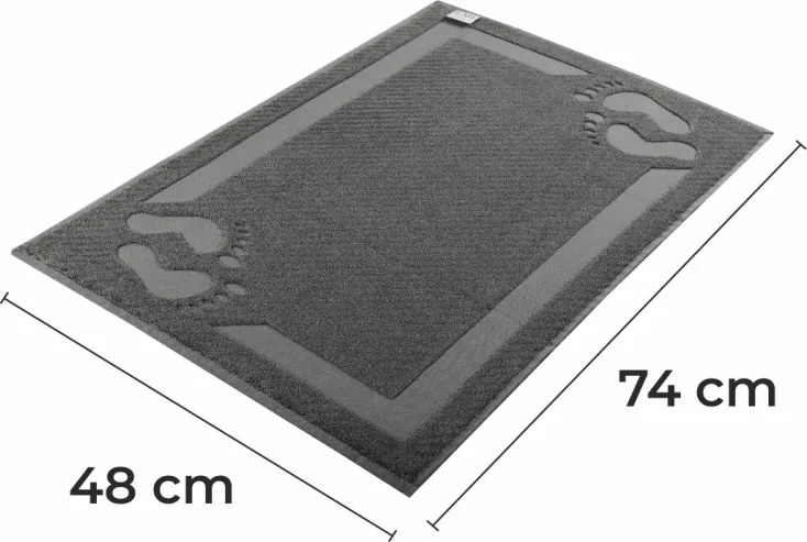 EMI Granit szürke fürdőszobaszőnyeg