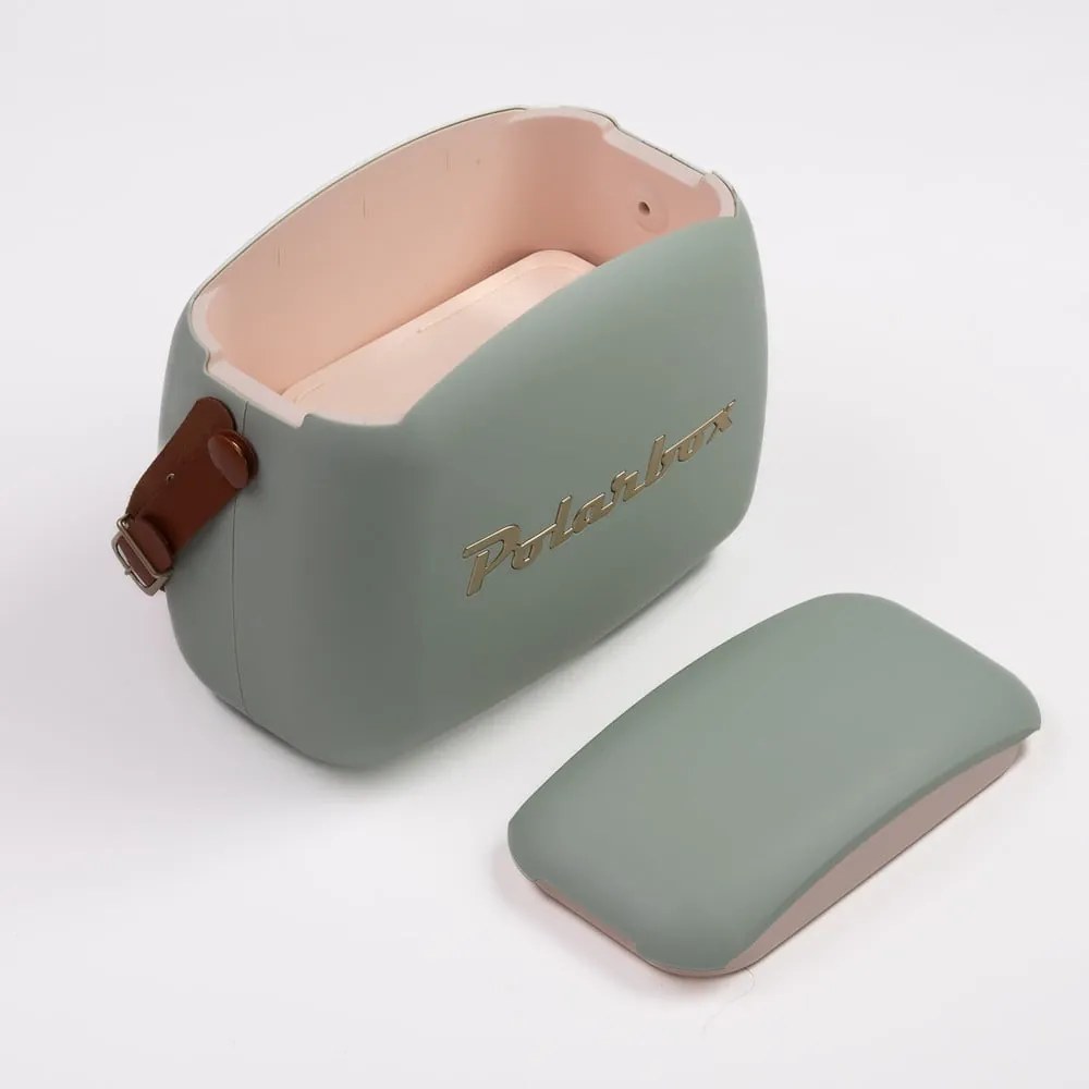 Szürkészöld hűtődoboz 6 l Classic Gold – Polarbox
