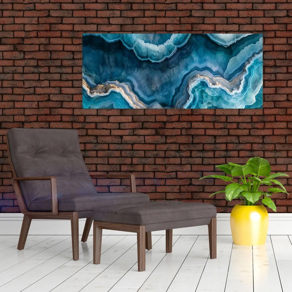 Kép - Akvamarin részlet (120x50 cm)