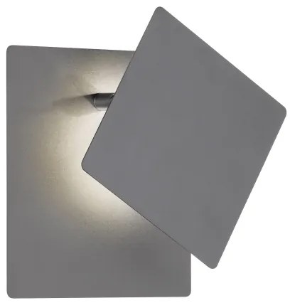 Wofi 4048-102Q - LED Fali lámpa BAYONNE LED/6,5W/230V antracit