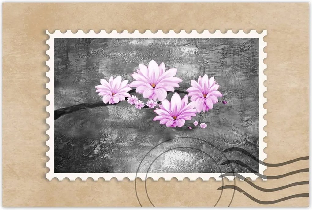 Poszterek 60x40 Magnólia virágok