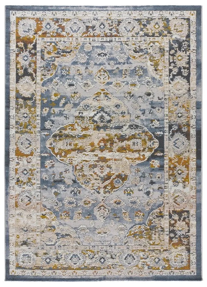 Okkersárga-szürke szőnyeg 154x230 cm Springs – Universal