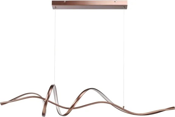ONLI - LED függőlámpa kábelen KELLY LED/28W/230V rézszínű