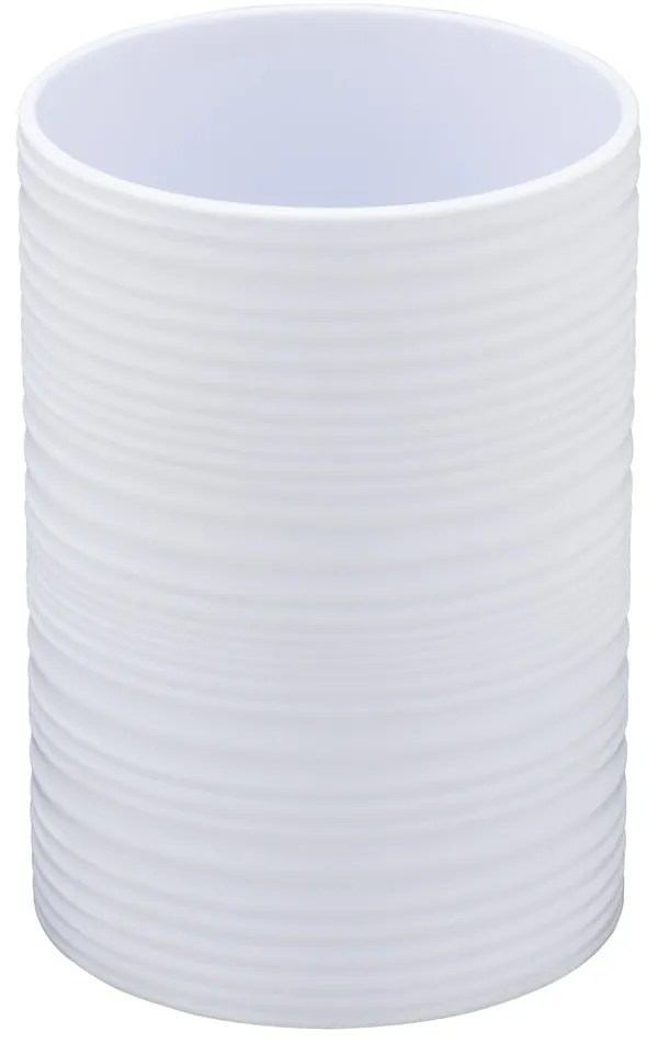 Fehér műanyag fogkefetartó pohár Lyon – Allstar