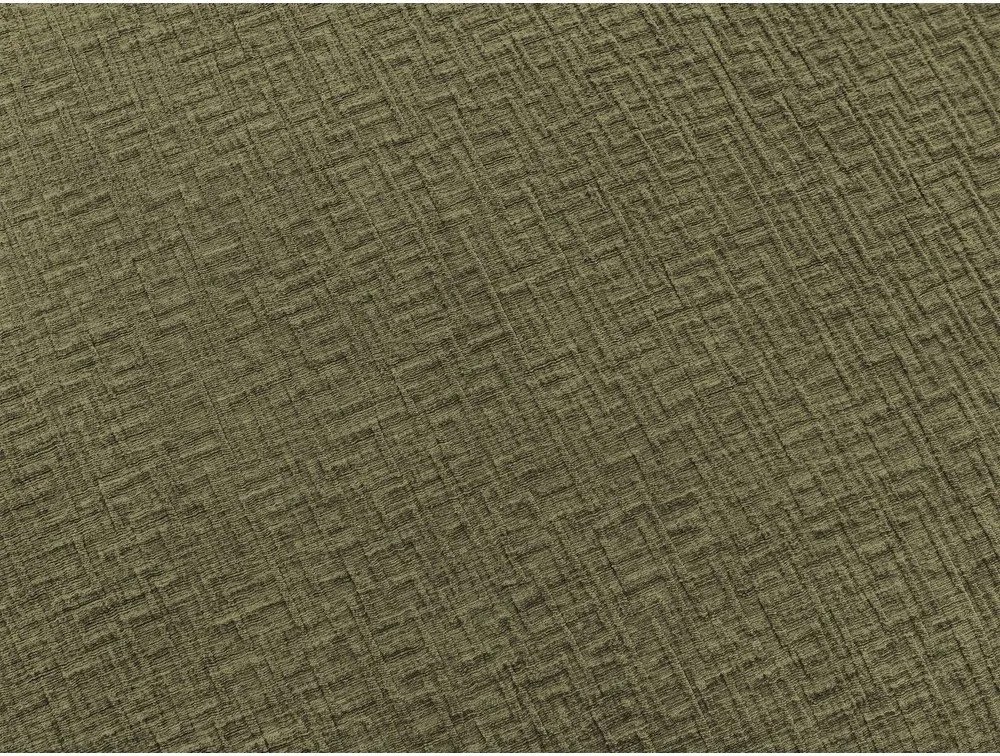 Zöld zsenília kinyitható kanapé mindennapos alvásra 220 cm Hugo – Bobochic Paris