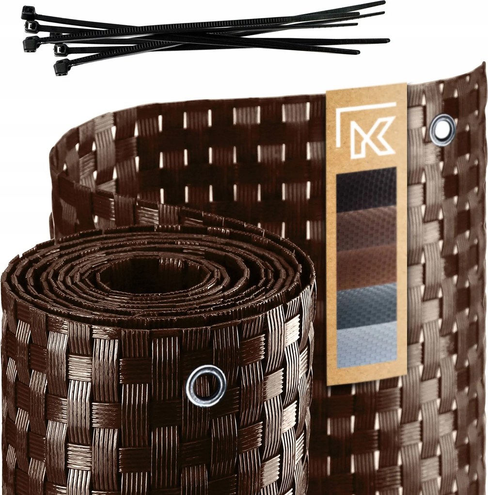 Erkélyvédő Szőnyeg Technorattan 1x4m