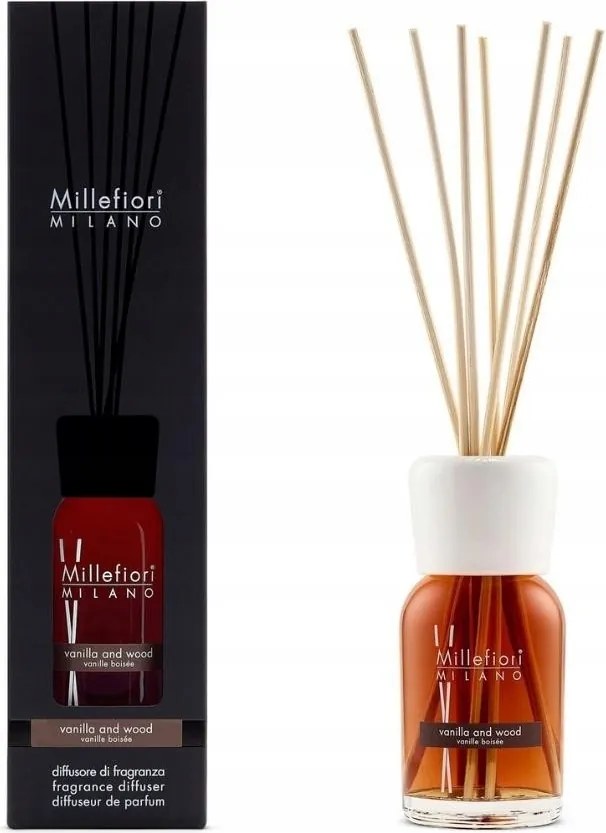 Millefiori Milano pálcika diffúzor Vanilla Wood 100ml