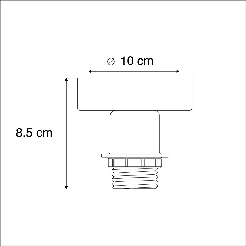 Mennyezeti lámpa fehér - Combi