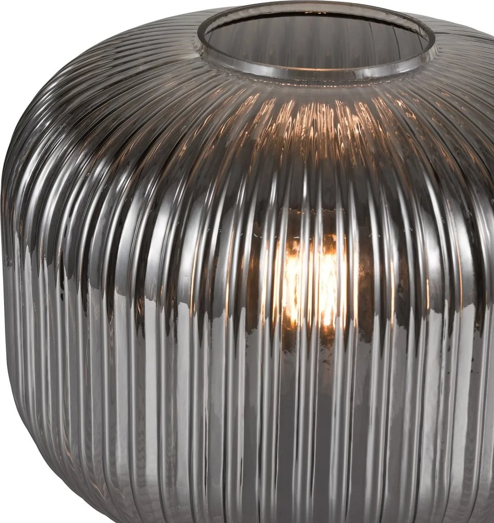 Dar Lighting modern asztali lámpa demarius füstös dardem4210